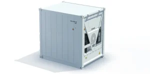 Contenedor refrigerado usado de 10 pies de altura