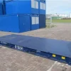 Contenedor de transporte de plataforma plana de 20 pies