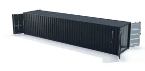container-maritime-40-pieds-high-cube-double-porte-1752590263 Contenedor de envío de doble puerta de 40 pies de altura.