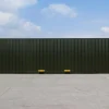Contenedor de envío de doble puerta de 40 pies de altura.