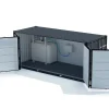 Contenedor modular para laboratorio fitosanitario