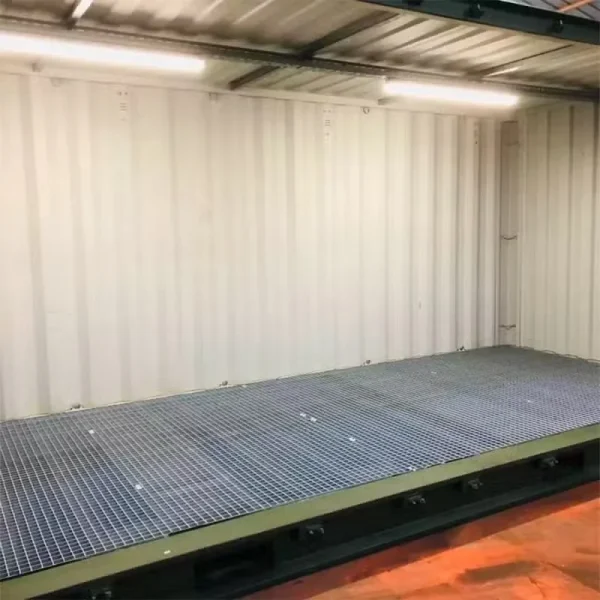 Contenedor modular para laboratorio fitosanitario