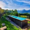 Piscina de contenedores de 20 pies